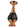 Decorative Copper Vase Hand-Painted with Persian Minakari Enamel Sina