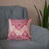 Ethnic Velvet Cushion Cover - Pink Design (Set of 2)