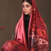 Persian Printed Silk Shawl Double Sided Artistic Calligraphy Bitab