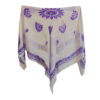 Persian Silk Scarf for Women - Luxe and Vibrant Banafshe Design