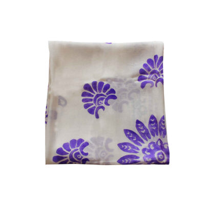 Persian Silk Scarf for Women – Luxe and Vibrant Banafshe Design