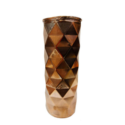 Handcrafted Decorative Persian Hammered Copper Vase Sima