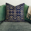 Ethnic Velvet Cushion Cover - Printed Termeh Design (Set of 2)