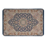 Indoor Doormat for Home Decor – Non-Slip Persian-Inspired Printed Garden