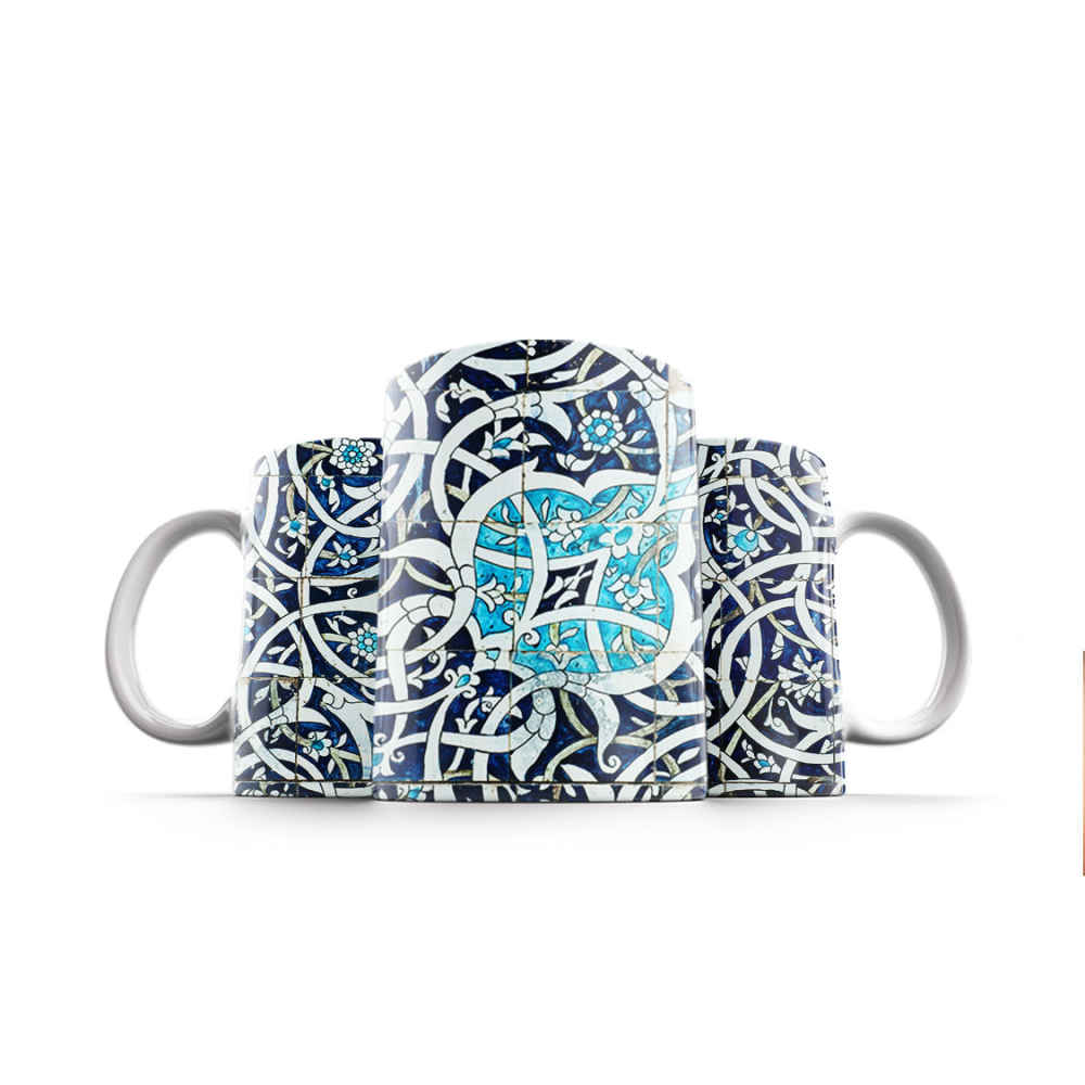 Persian Ceramic Coffee Mug Model Eslimi