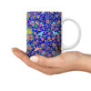 Persian Ceramic Coffee Mug Traditional Tile