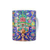 Persian Ceramic Coffee Mug Traditional Tile