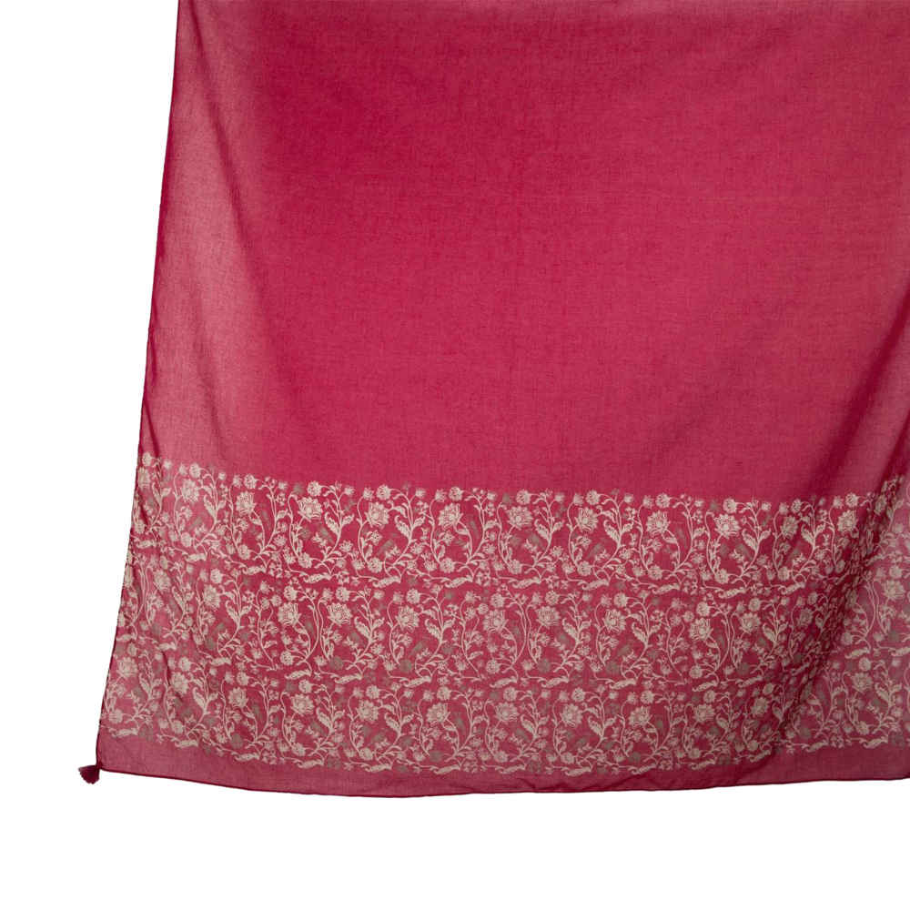 Floral Print Scarf for Women – Luxe and Vibrant Gilan Design