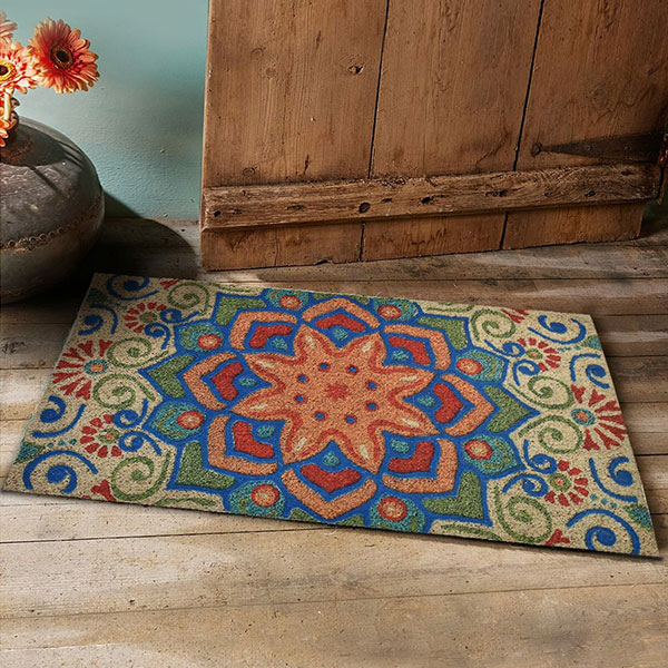 Indoor Doormat for Home Decor – Non-Slip Printed Artisanal