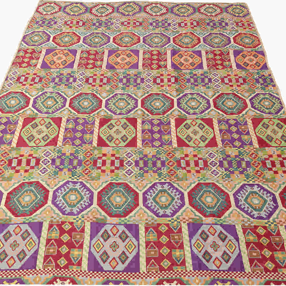 Large Boho Persian Style Indoor Floor Mat Khesht