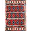 Large Boho Persian Style Zarbaft Indoor Floor Mat