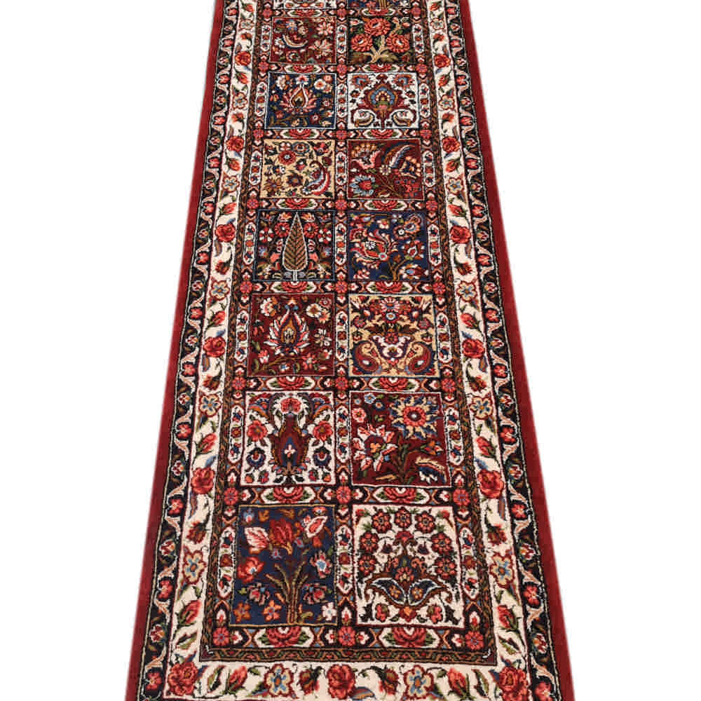 Persian Hand Knotted Rug Runner Model Arezoo ShopiPersia