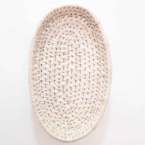 Persian Handwoven Palm Leaf Basket Model Leyli