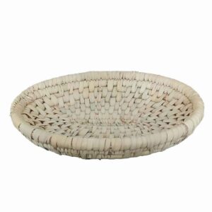 Persian Hand-Woven Palm Leaf Basket Model Roya