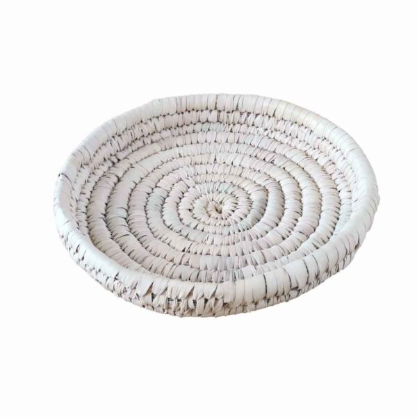 Persian Handwoven Palm Leaf Basket Model Tahoora