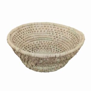 Persian Hand-Woven Palm Leaf Basket Model Tanin