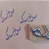 Persian Rubber Stamp Model Sale No