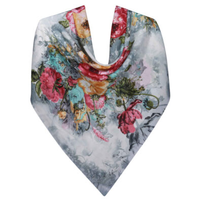 Summer Scarf for Women – Luxe Floral Print, Bahar Design