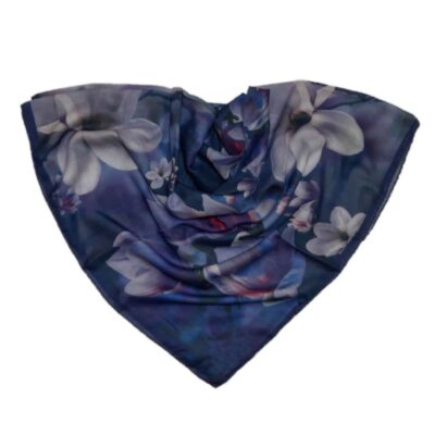Summer Scarf for Women – Luxe Floral Print, Shokofeh Design