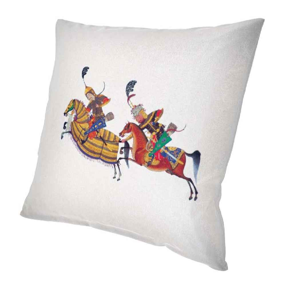 Persian Velvet Cushion Cover – Cheshm Nazar Design (Set of 2)