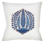 Persian Velvet Cushion Cover Set - Kashi Design (Set of 2)
