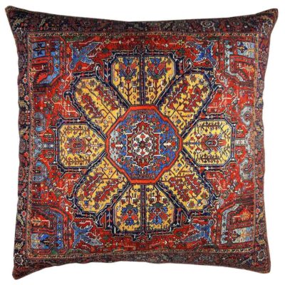 Ethnic Velvet Cushion Cover – Haris II Design (Set of 2)