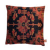 Ethnic Velvet Cushion Cover - Printed Jajim Design (Set of 2)