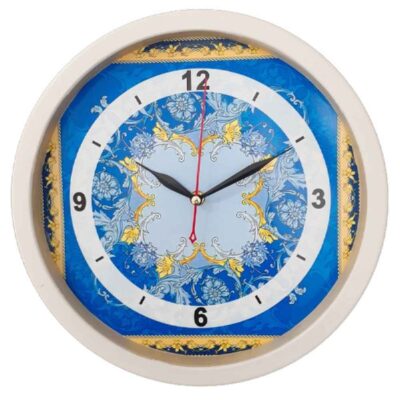 Persian-Inspired Analog Patterned Wall Clock – Arya