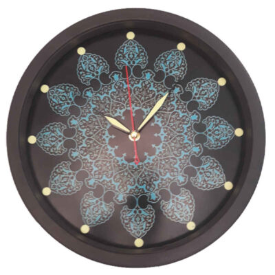 Persian-Inspired Analog Patterned Wall Clock – Raha