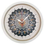 Persian-Inspired Analog Patterned Wall Clock - Toranj