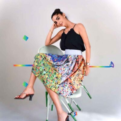 Persian Women Skirt Model Alphabet