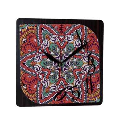 Persian-Inspired Analog Patterned Wall Clock – Parto