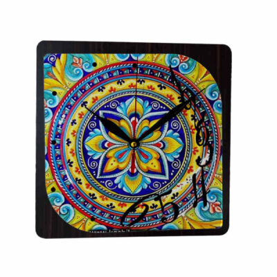Persian-Inspired Analog Patterned Wall Clock – Toranj
