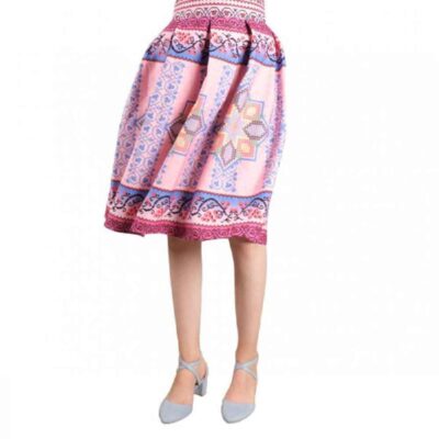 Pink Persian Women Skirt Model Sana