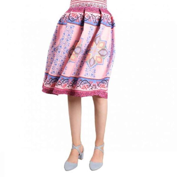 Pink Persian Women Skirt Model Sana