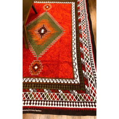 Large Boho Persian Style Indoor Floor Mat Ashayerz