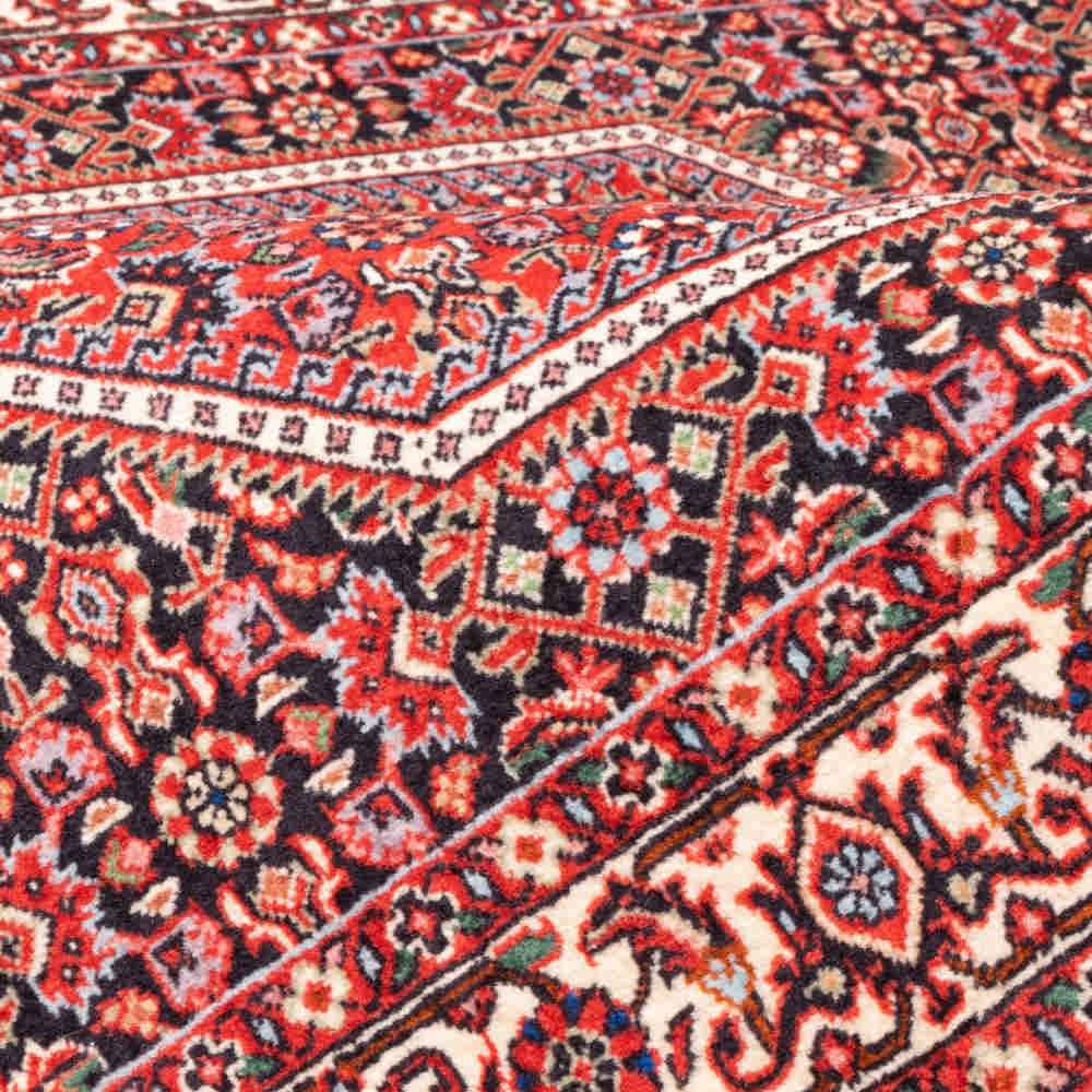 Red Persian Hand Knotted Rug Runner Model Toranj ShopiPersia