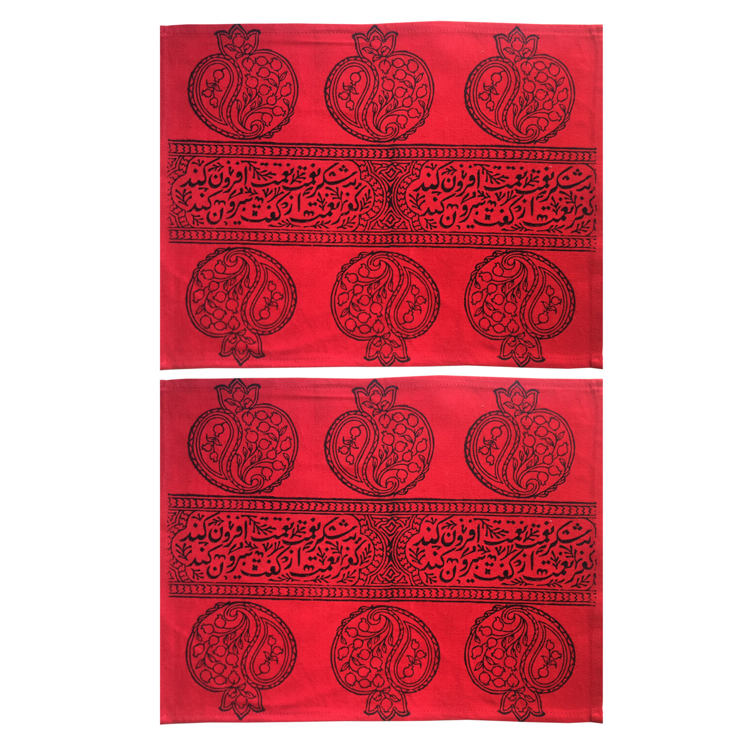 Set of 6 Fabric Placemats Under the Plate Model Ana » ShopiPersia