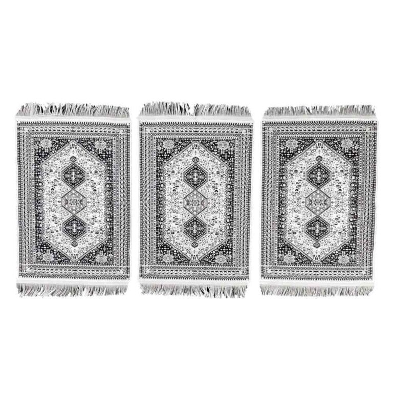 Set of 3 Rug Style Under Plate Mat Model Nafis ShopiPersia