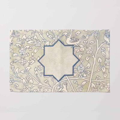 Set of 4 Fabric Placemats Under the Plate – Model Star