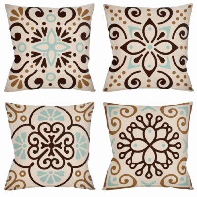 Persian Velvet Cushion Cover Set – Ayda Design (Set of 4)