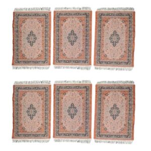 Set of 6 Rug Style Placemats Model Almas