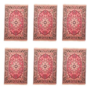 Set of 6 Rug Style Placemats Model Laleh