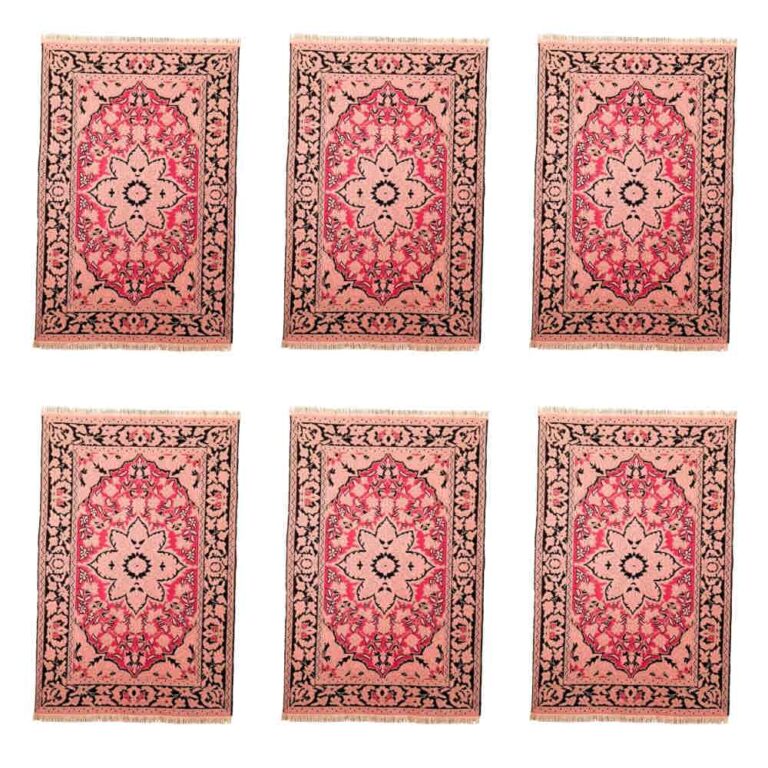 Set of 3 Rug Style Under Plate Mat Model Nafis ShopiPersia
