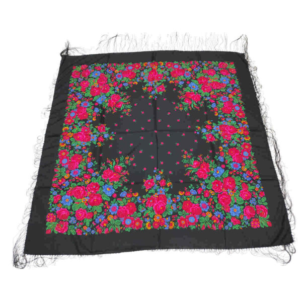 Torkaman Ethnic Cotton Scarf Model Golay