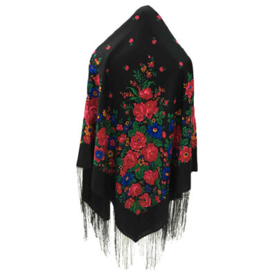 Torkaman Ethnic Cotton Scarf Model Golay