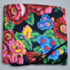 Torkaman Ethnic Cotton Scarf Handmade Heritage for Modern Style in Black