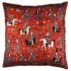 Traditional Persian Velvet Cushion Cover - Bahram Design (Set of 2)