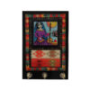 Handcrafted Persian Wooden Wall Key Holder Traditional Asil