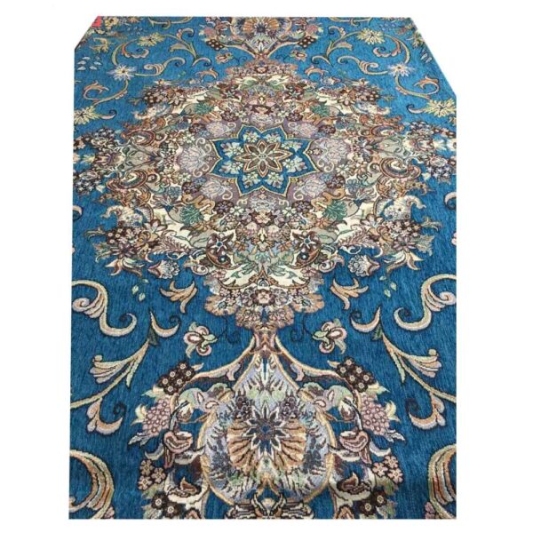 Turquoise Persian Floor Mat Model Abrisham